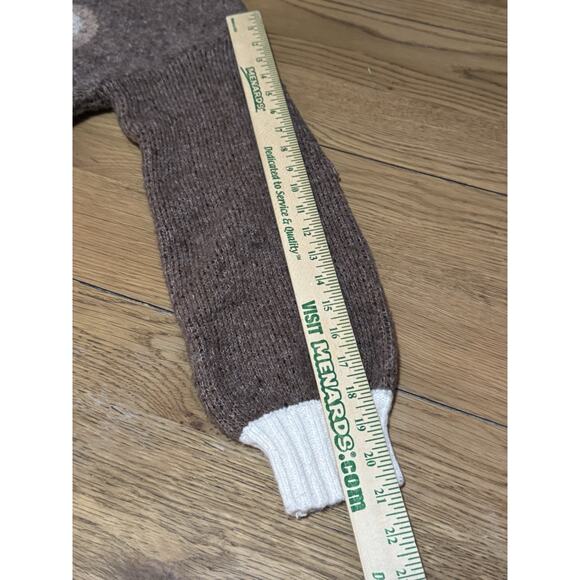 Anthropologie Luna Ivy Teddy Bear Long Sleeve Pullover Sweater Size Small Preppy - Picture 9 of 11